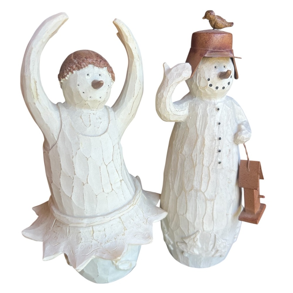 Vintage Flurryville Collection TUTU COLD 8.5" & Frosty Frank of the Forest.